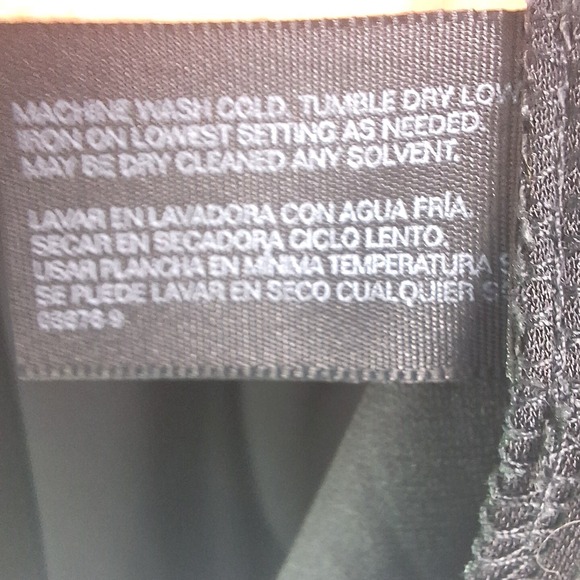 Mixit Dress Womens 10 Medium Black Fit Flare Tulip Hem Flirty USA Made Y2K - Picture 6 of 7